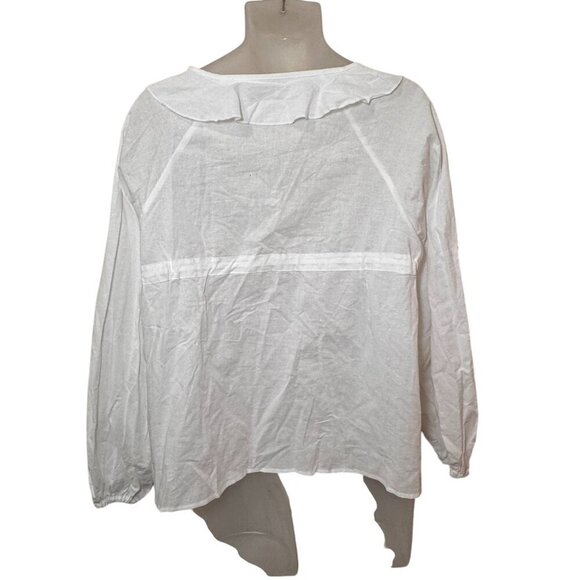 Commense Cotton & Linen Cowgirl Melody Boho Blouse  Size M New NWT - Picture 7 of 10